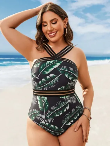 Maiô Plus Size Confortável e Modelador - Ideal Praia e Piscina