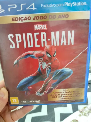 Spider man ps4 mídia física