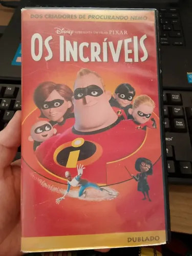 VHS Os Incríveis - Dublado