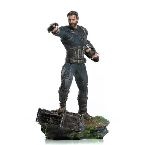 Capitão america avengers infinity war iron studios