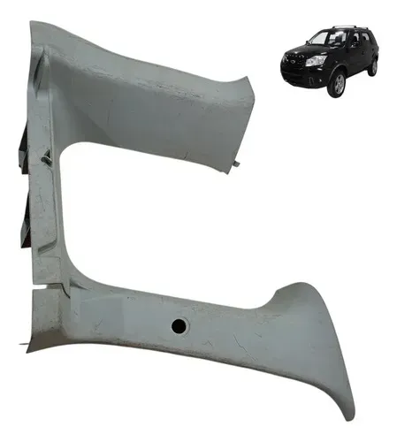 Acabamento Suporte Bagagito Ford Ecosport Esquerda 2003 2012 Cinza