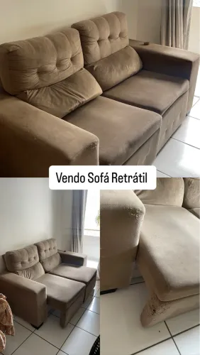 Vendo sofá retrátil