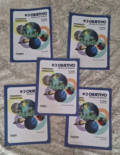 Coleção Livros 2° ano EM OBJETIVO