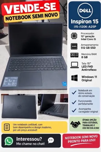 Vende-se Notebook Semi Novo