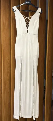 Vestido John John Off White P