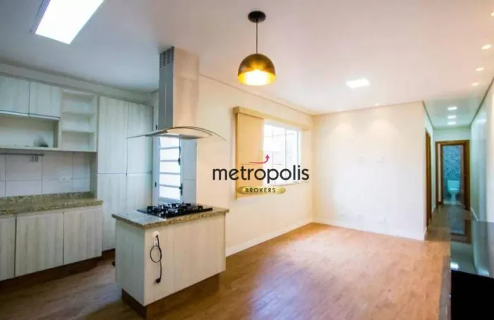 Apartamento Garden com 2 dormitórios à venda, 70 m² por R$ 550.000,00 - Campestre - Santo 