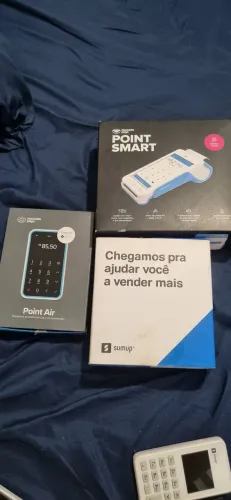 Máquina de cartão Sumup e MercadoPago