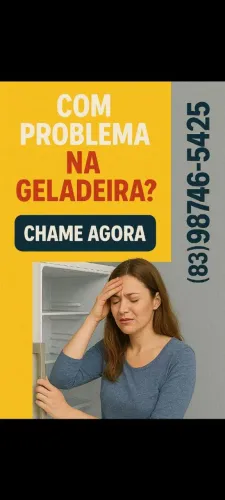 PRECISANDO DE CONSERTO NA SUA GELADEIRA 
