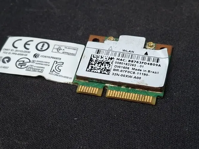 Placa Wireless Dell 1506 Dw1506 Wifi 802.11 B/g/n Mini-pci