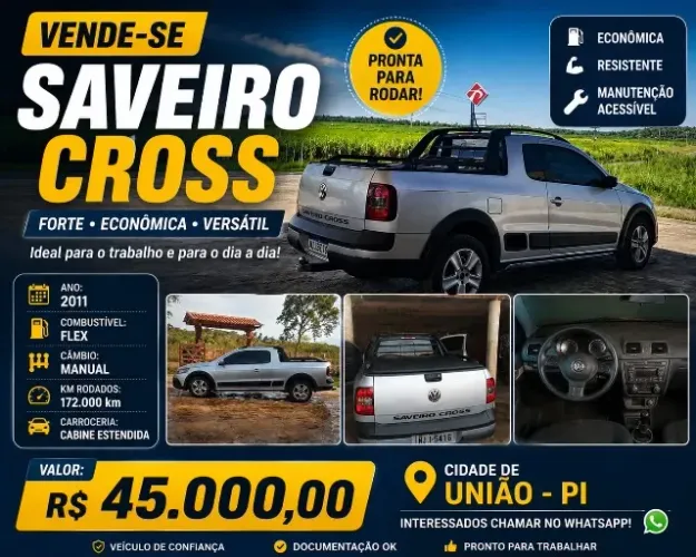 Volkswagen Saveiro Cross 1.6 MI Total Flex 8V CE 2011