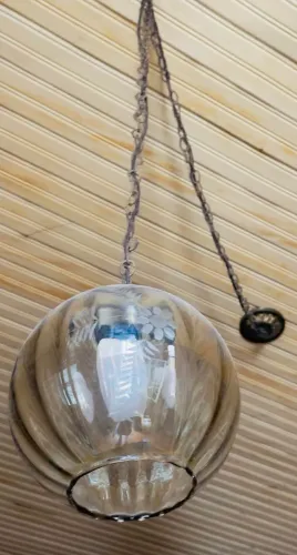 Lustre de cúpula grande anos 60/70