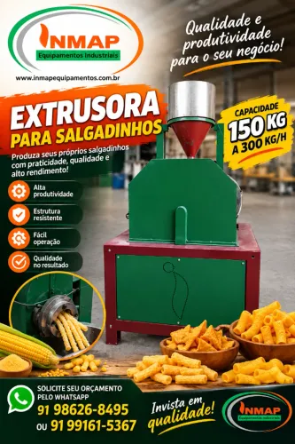 EXTRUSORA PARA SALGADINHOS