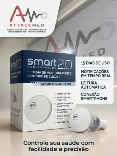 Sensor de Glicose Smart 2.0 MedLevensohn