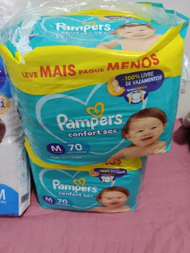 Fralda pampers