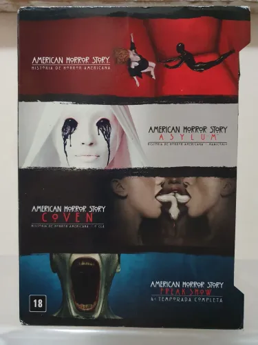 Box American Horror Story Temporadas 1 a 4 (Original)