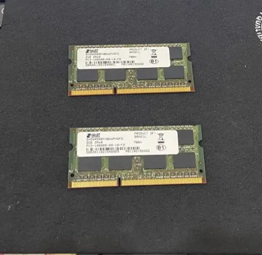 Memória DDR3 notebook 2x2GB