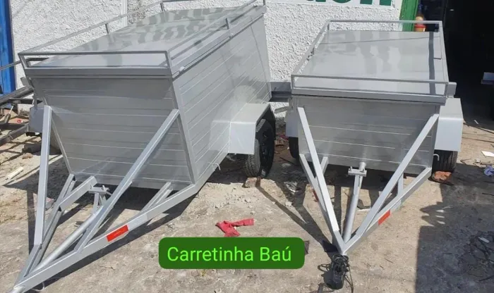 Carretinhas Bau - Semi reboque  - UTILITÁRIA 