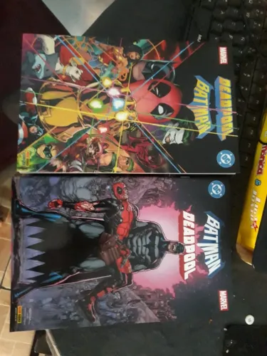 Batman e Deadpool/ Deadpool e Batman completo Crossover Marvel e DC