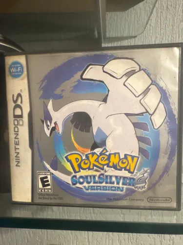 Capa Pokémon SouSilver Version Nintendo DS