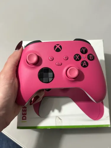 Controle Xbox séries s rosa seminovo com garantia