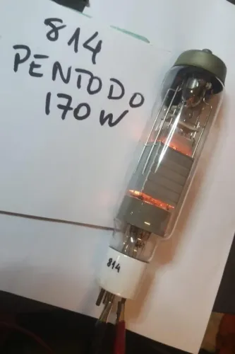 Válvula de potência para amplificadores áudio, RF, triodo 810, pentodo 814,urgente,leia! 