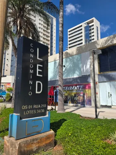 ALUGO 02 SALA COMERCIAl NO CONDOMINIO LED - AGUAS CLARAS