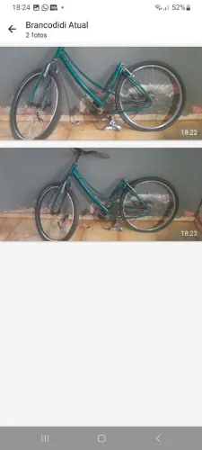 Vendo quadro de bicicleta ceci+peças por 130.00