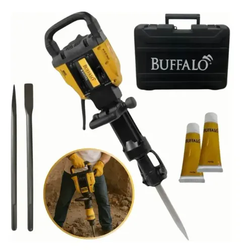 Martelo Demolidor Bf 18/55 28 Hexagonal 220v 1600w 220v Amarelo E Preto
