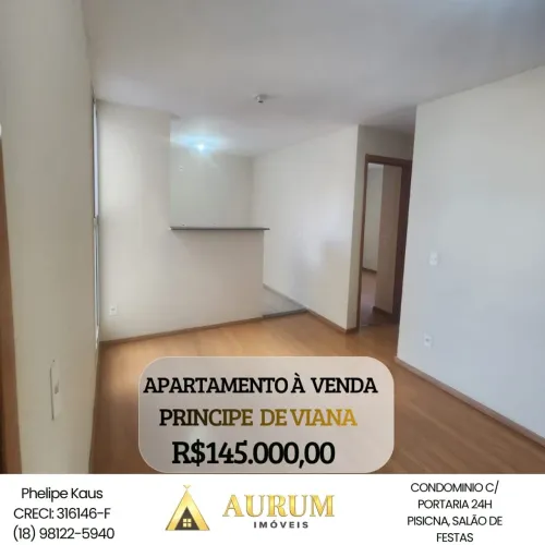 Apartamento no Residencial Príncipe de Viana