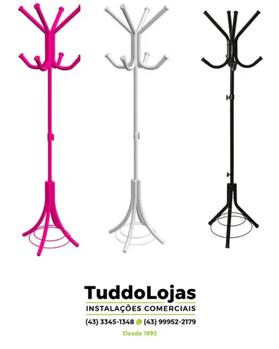 Cabideiro Mancebo Para Roupas