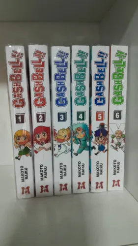 Gash Bell!! volumes 1 - 6 com todos os brindes