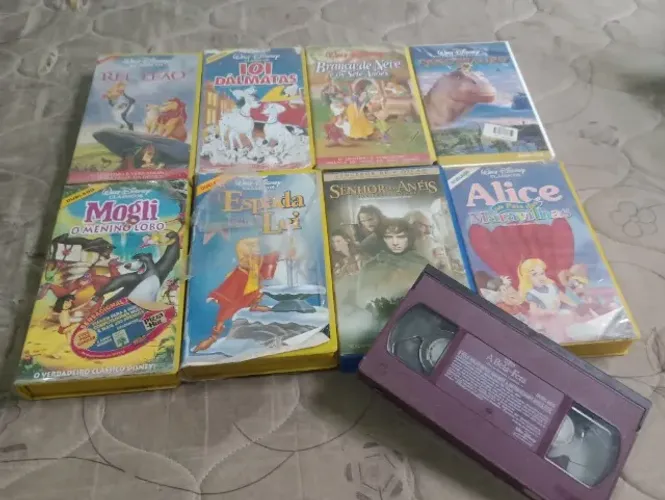 Coleção de Fitas VHS - Clássicos Disney 