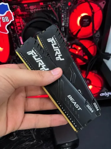 Memória RAM Kingston Fury Beast DDR4 16GB (2x8GB) 3200MHz