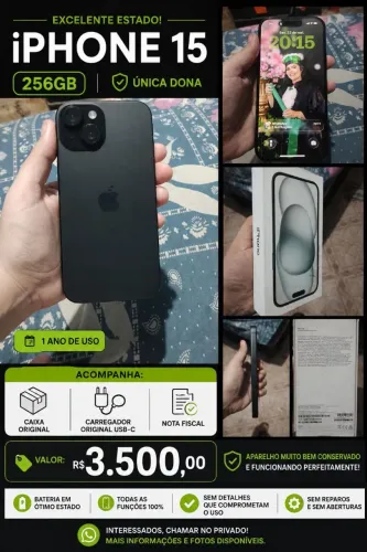 iPhone 15 256gb
