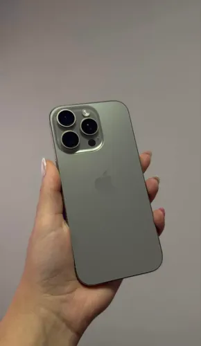 iPhone 16 pro 256gb titânio natural 