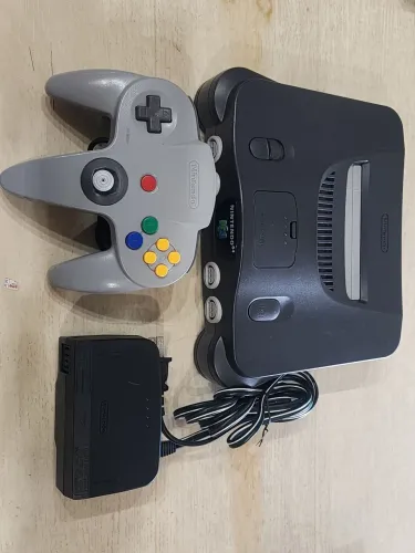 Nintendo 64 com 1 controle