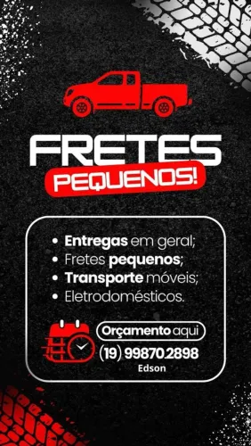 Pequenos Fretes entregas