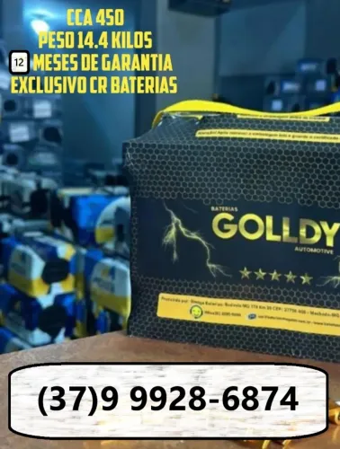 Bateria 60A Nova Automotiva Carro - em Cláudio/MG