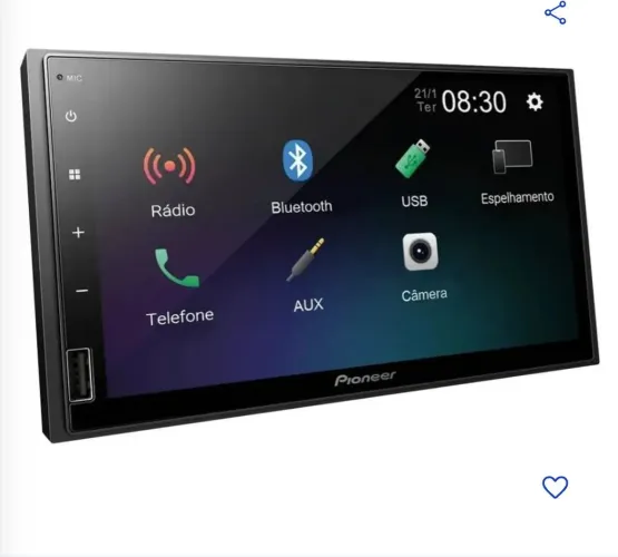 Multimídia Pioneer Dmh 145br NOVO