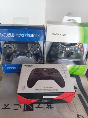 Controles Novos PS4,Xbox 360, Switch, PC, TV
