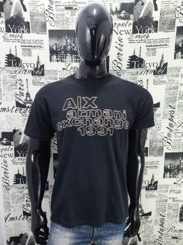 Camiseta Armani Exchange Tam P Cód 4633 Usada/Original