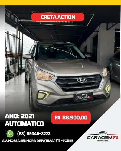 Hyundai Creta Action 1.6 16V Flex AUT 2021