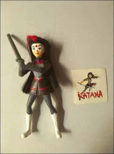 Brinquedo/ Boneco Colecionável Esquadrão Suicida (Suicide Squad) Katana - Coleção McDonald