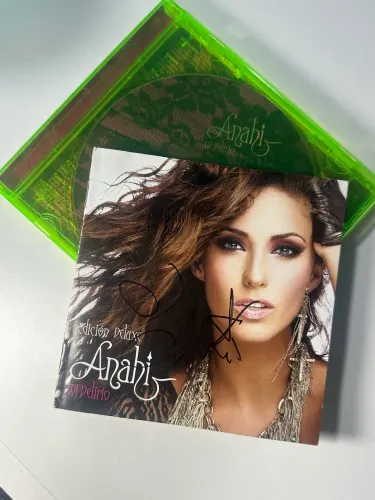 CD Anahi Mi Delírio Deluxe Autografado Assinado Original Raro