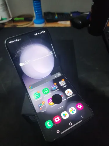 Celular z flip 5 5g grafite 