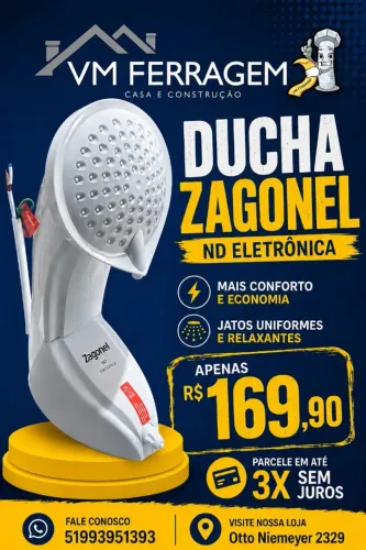 Ducha Zagonel ND Eletrônica
