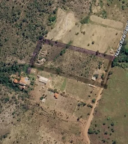 Lote 1000 metros ponte alta Gama nucleo rural casa grande