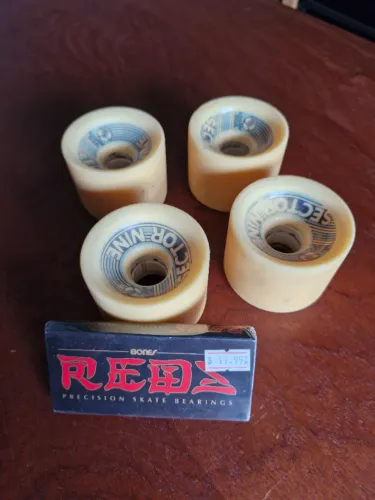 Rodas Skate Longboard Sector9 + Rolamentos Red Bones Original