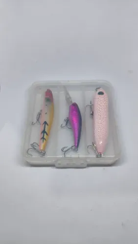 Kit de isca artificial para pescaria 