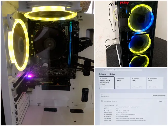 Pc core i5 leia a descrição